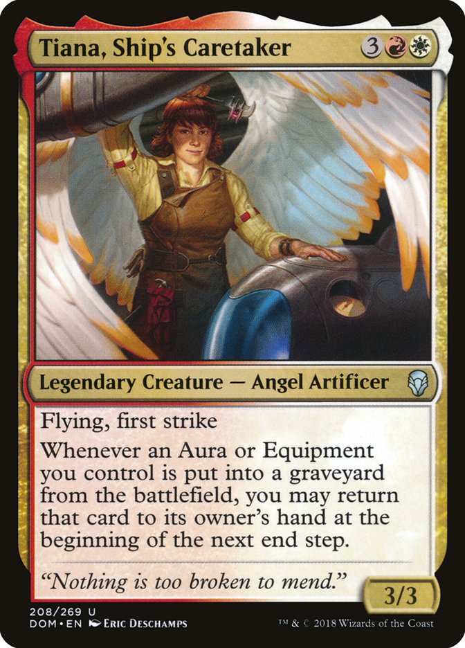Tiana, Ship's Caretaker - [Foil] Dominaria (DOM)