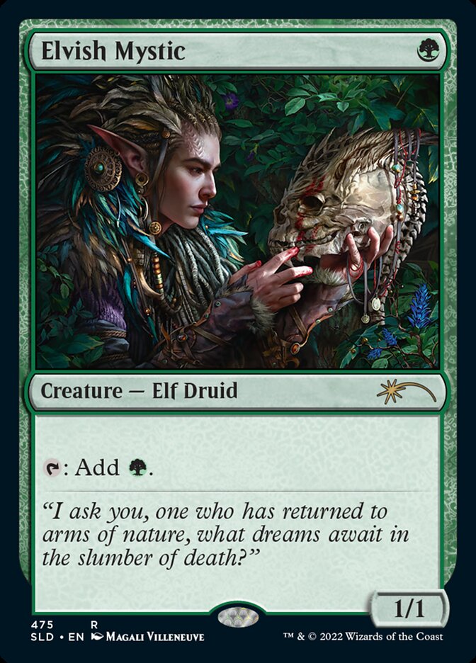 Elvish Mystic (475) - [Foil] Secret Lair Drop (SLD)