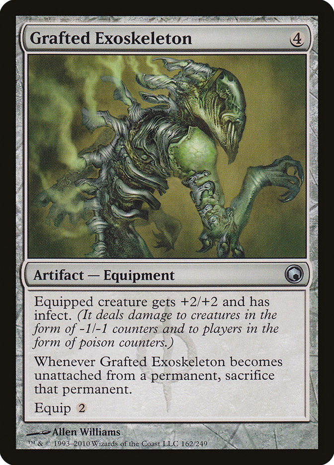 Grafted Exoskeleton - [Foil] Scars of Mirrodin (SOM)