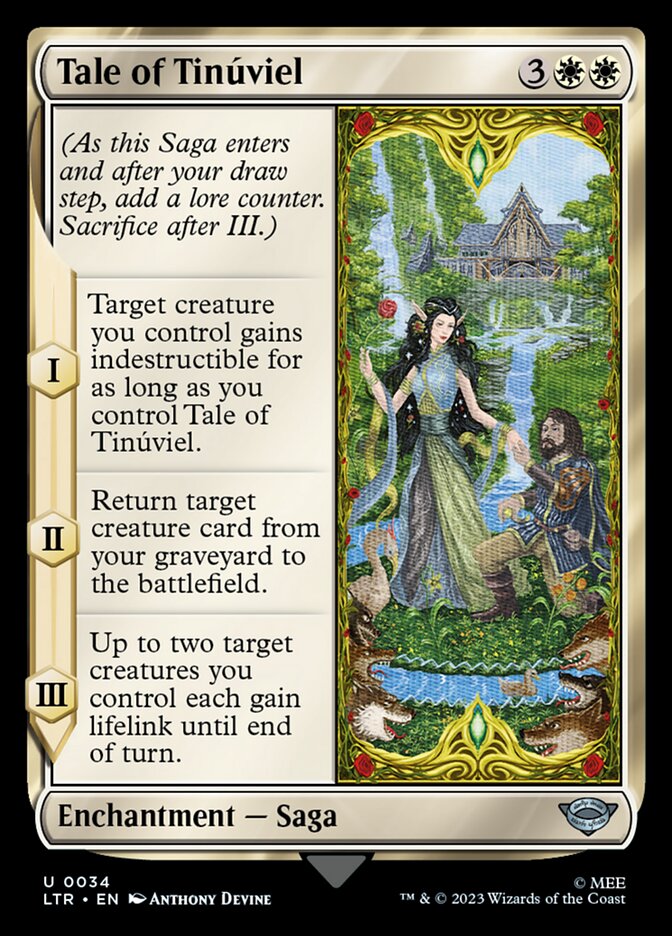 Tale of Tinúviel - [Foil] The Lord of the Rings: Tales of Middle-earth (LTR)