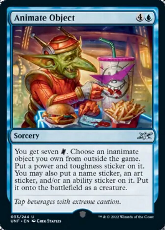 Animate Object - [Foil] Unfinity (UNF)