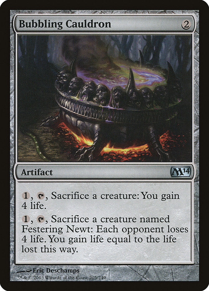 Bubbling Cauldron - [Foil] Magic 2014 (M14)