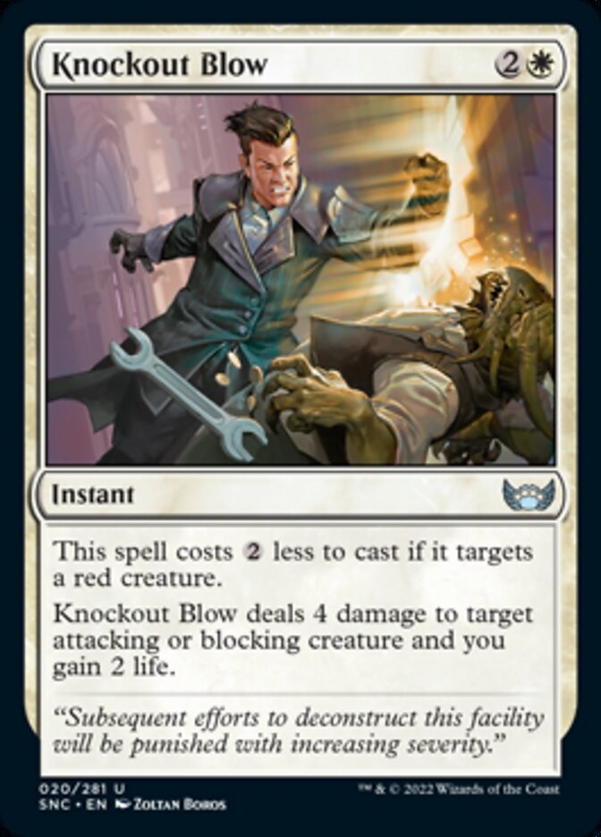 Knockout Blow - [Foil] Streets of New Capenna (SNC)