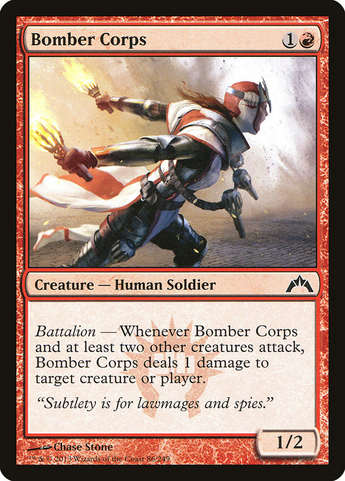 Bomber Corps - [Foil] Gatecrash (GTC)