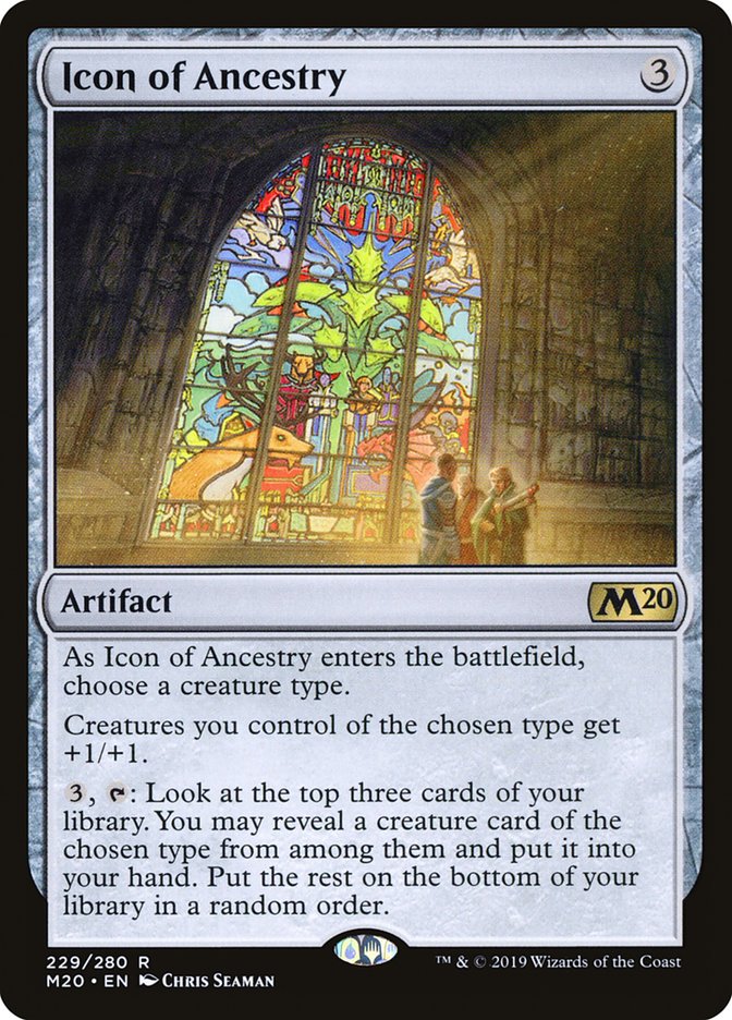 Icon of Ancestry - [Foil] Core Set 2020 (M20)