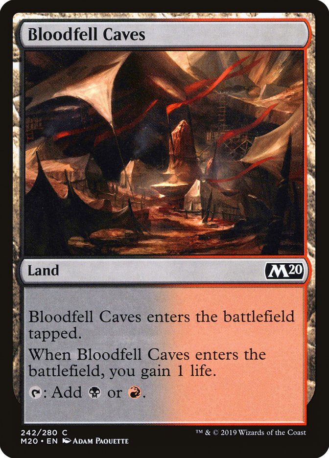Bloodfell Caves - [Foil] Core Set 2020 (M20)