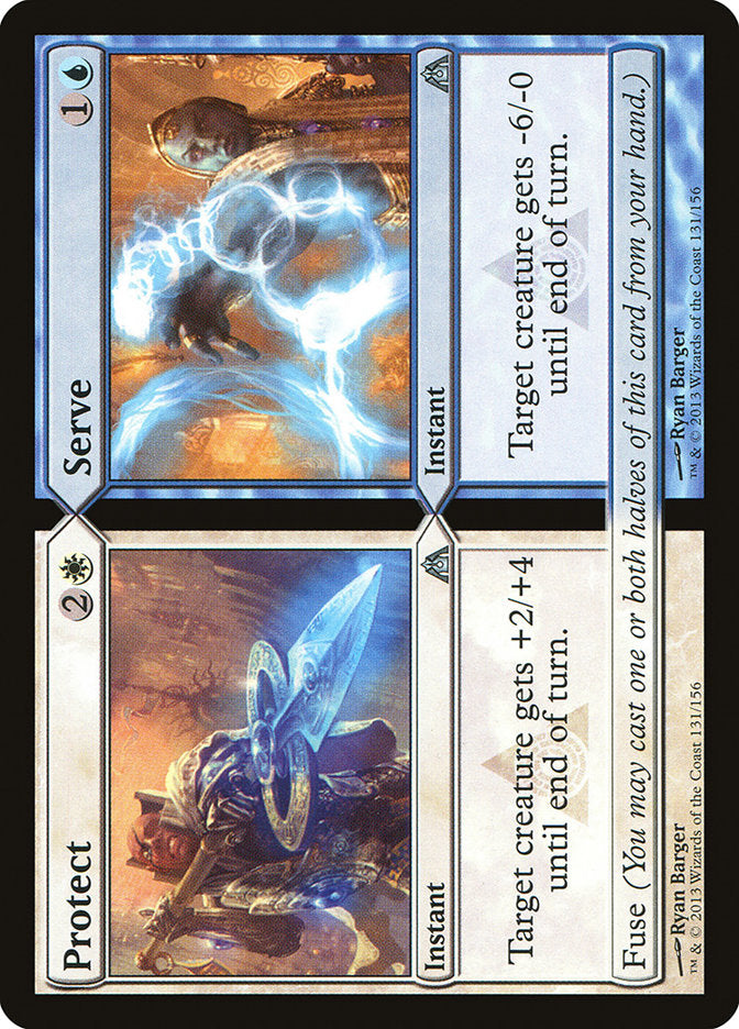 Protect // Serve - [Foil] Dragon's Maze (DGM)