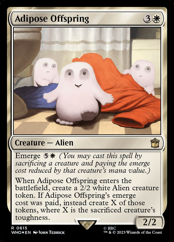 Adipose Offspring - [Surge Foil] Doctor Who (WHO)