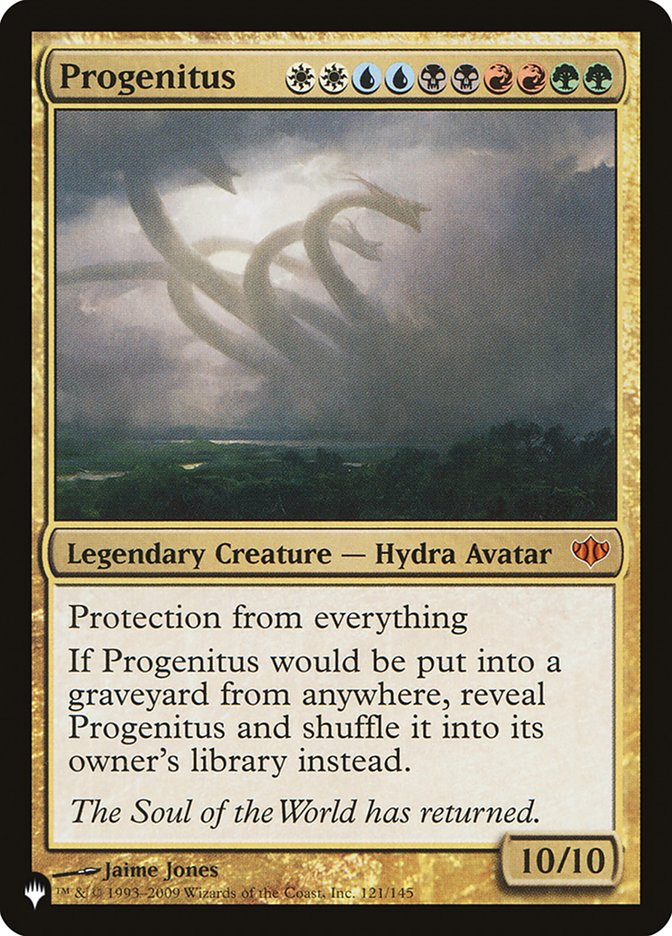 Progenitus - The List (PLIST)