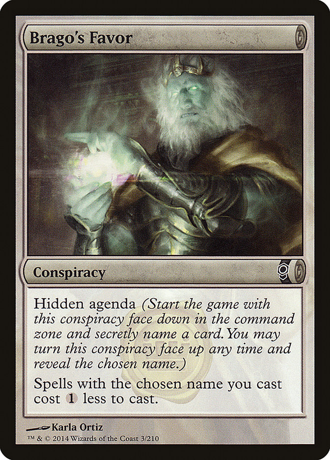 Brago's Favor - [Foil] Conspiracy (CNS)