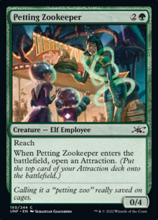 Petting Zookeeper - [Foil] Unfinity (UNF)