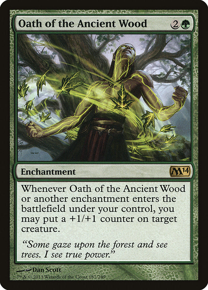 Oath of the Ancient Wood - [Foil] Magic 2014 (M14)