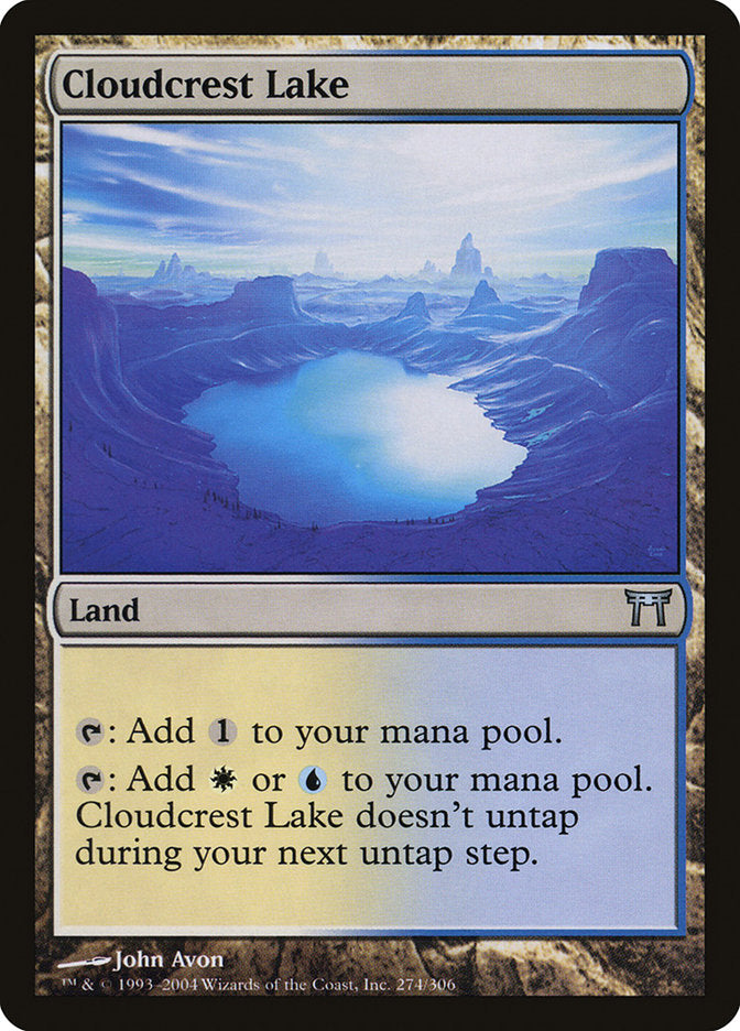 Cloudcrest Lake - [Foil] Champions of Kamigawa (CHK)