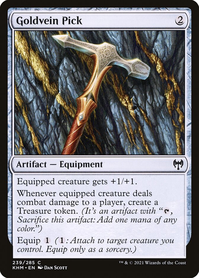 Goldvein Pick - [Foil] Kaldheim (KHM)