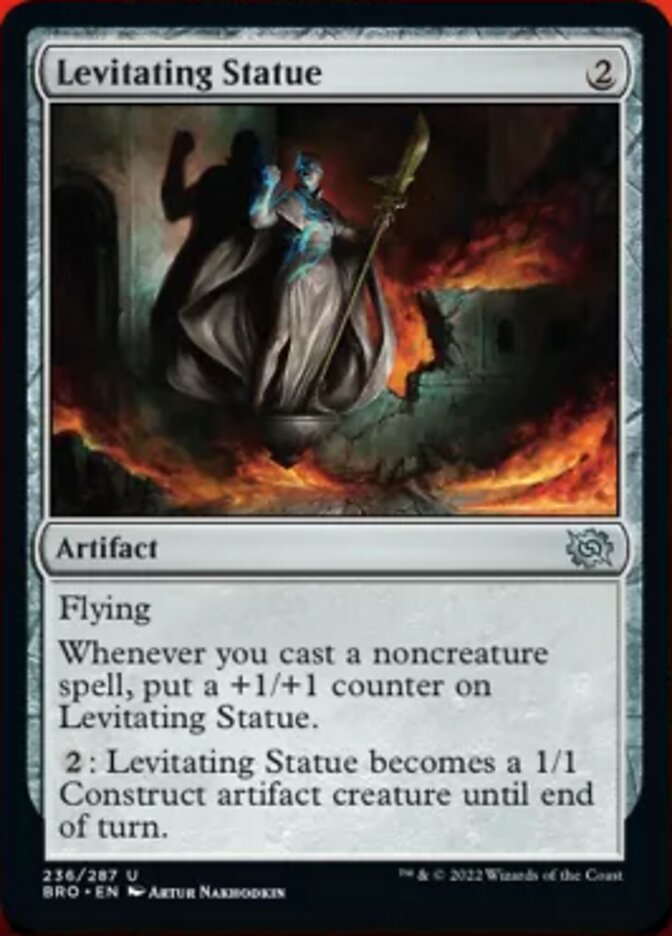 Levitating Statue - [Foil] The Brothers' War (BRO)