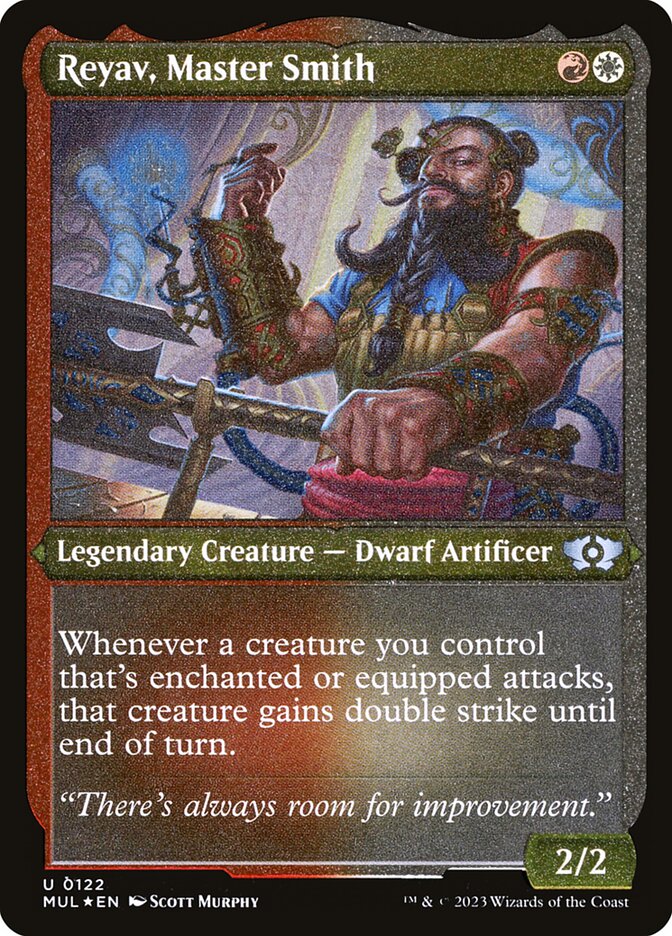Reyav, Master Smith - [Etched Foil] Multiverse Legends (MUL)