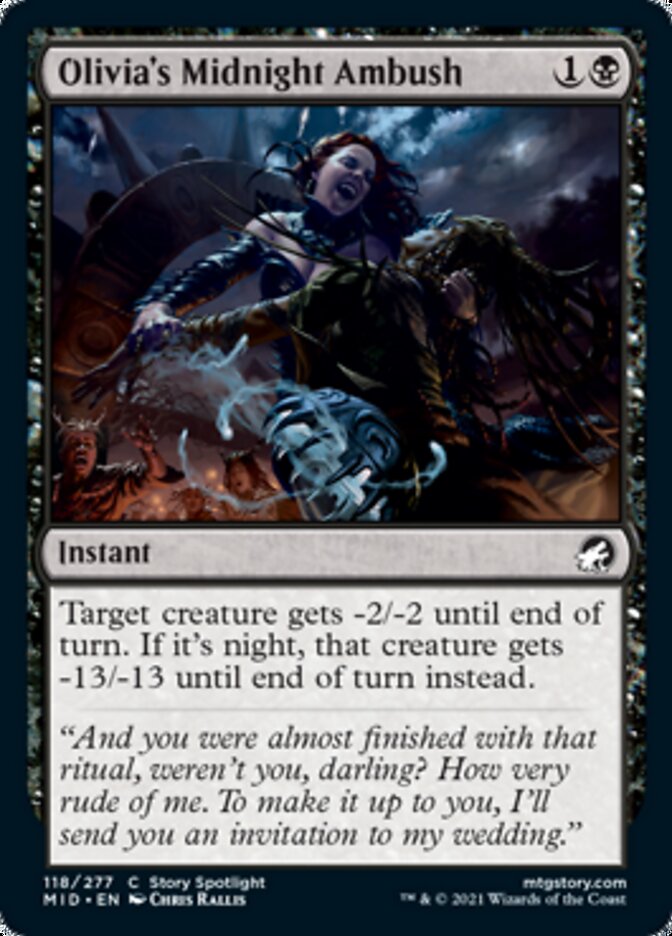 Olivia's Midnight Ambush - Innistrad: Midnight Hunt (MID)