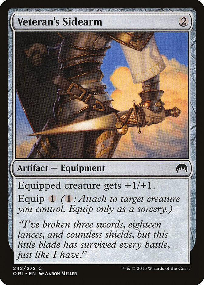 Veteran's Sidearm - [Foil] Magic Origins (ORI)