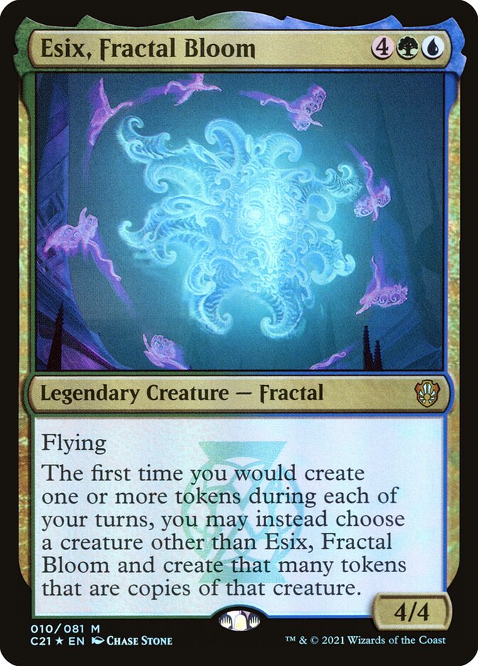 Esix, Fractal Bloom - [Foil] Commander 2021 (C21)