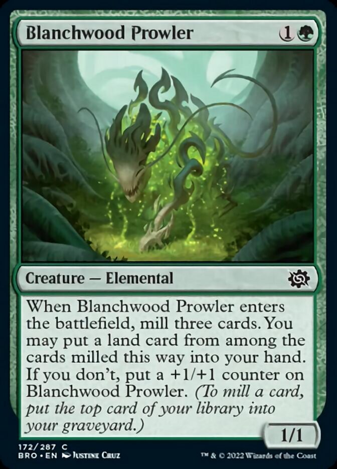 Blanchwood Prowler - [Foil] The Brothers' War (BRO)