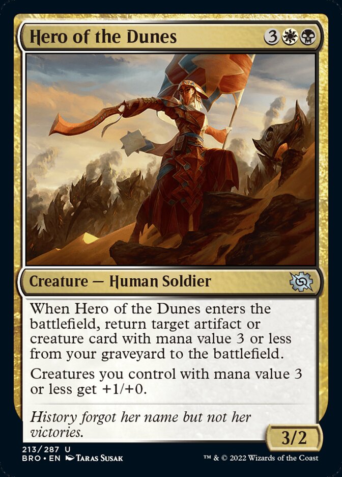 Hero of the Dunes - The Brothers' War (BRO)