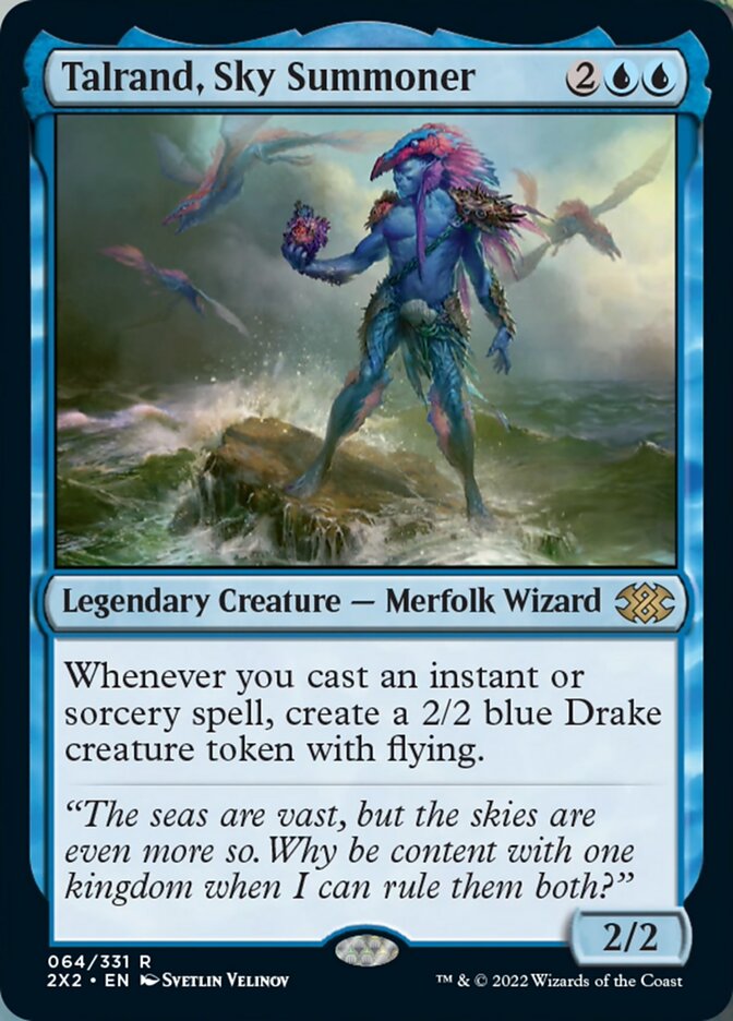 Talrand, Sky Summoner - Double Masters 2022 (2X2)