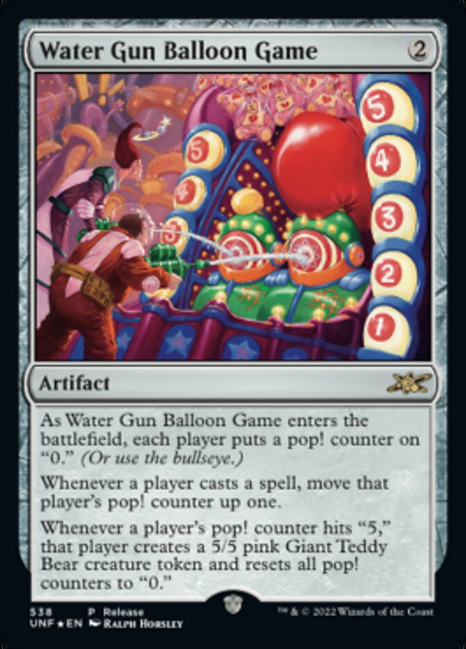 Water Gun Balloon Game - [Promo] Unfinity (UNF)