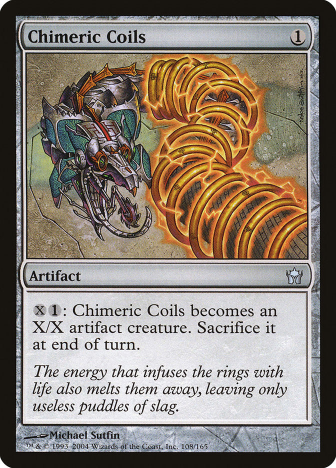 Chimeric Coils - [Foil] Fifth Dawn (5DN)