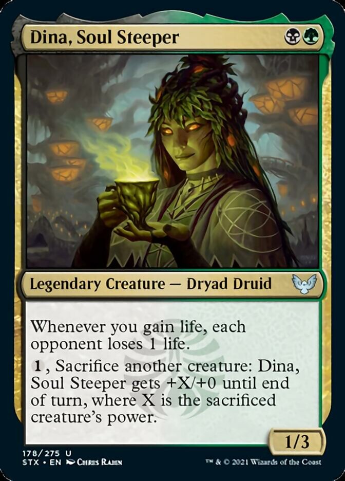 Dina, Soul Steeper - [Foil] Strixhaven: School of Mages (STX)