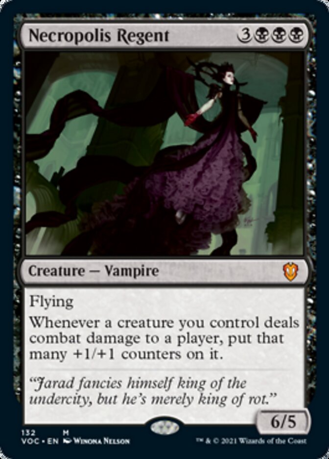 Necropolis Regent - [Foil] Crimson Vow Commander (VOC)