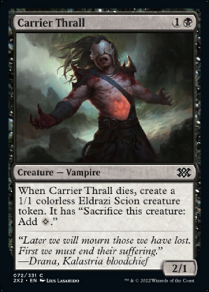 Carrier Thrall - [Foil] Double Masters 2022 (2X2)