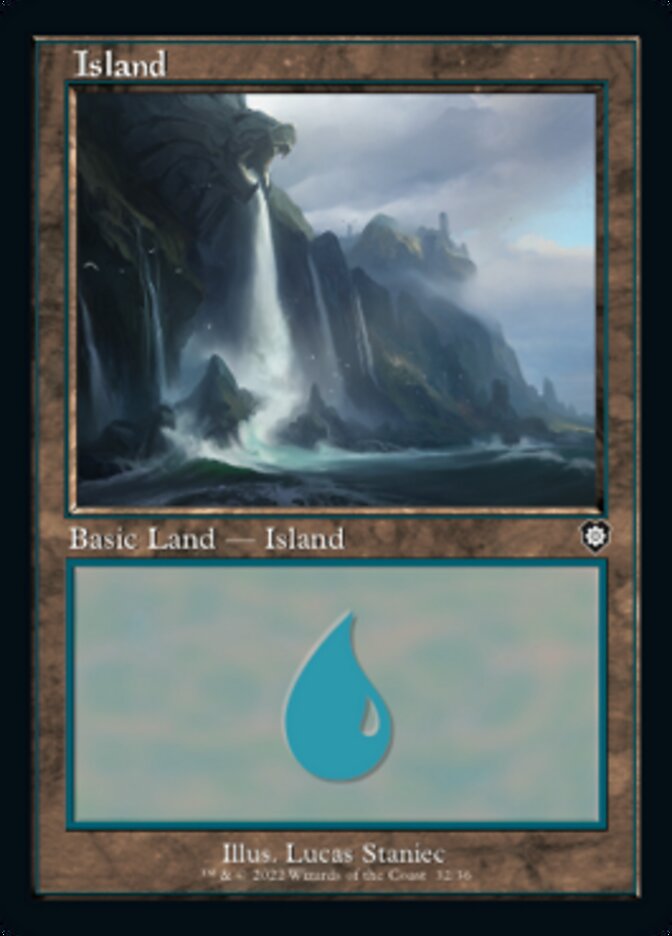 Island (32) - The Brothers' War Commander (BRC)