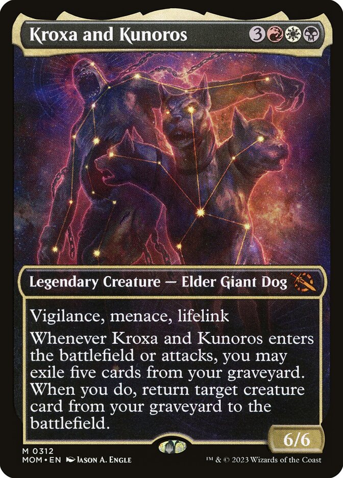 Kroxa and Kunoros - [Foil, Showcase] March of the Machine (MOM)
