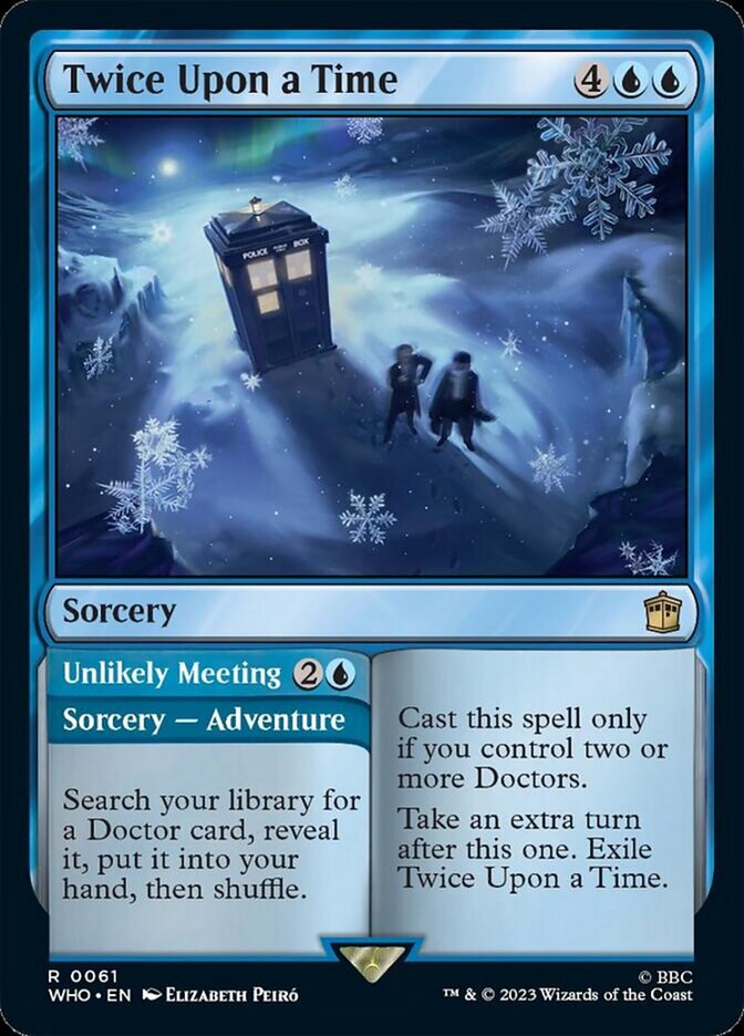 Twice Upon a Time // Unlikely Meeting - [Foil] Doctor Who (WHO)