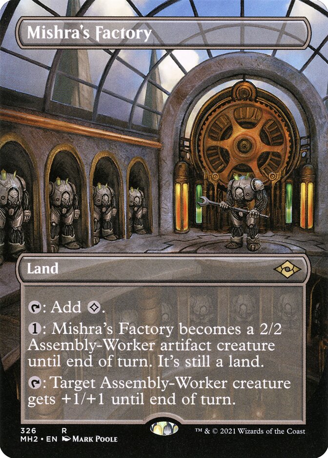 Mishra's Factory - [Foil, Borderless] Modern Horizons 2 (MH2)
