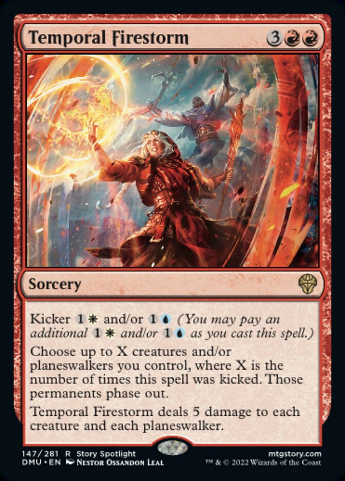 Temporal Firestorm - [Foil] Dominaria United (DMU)