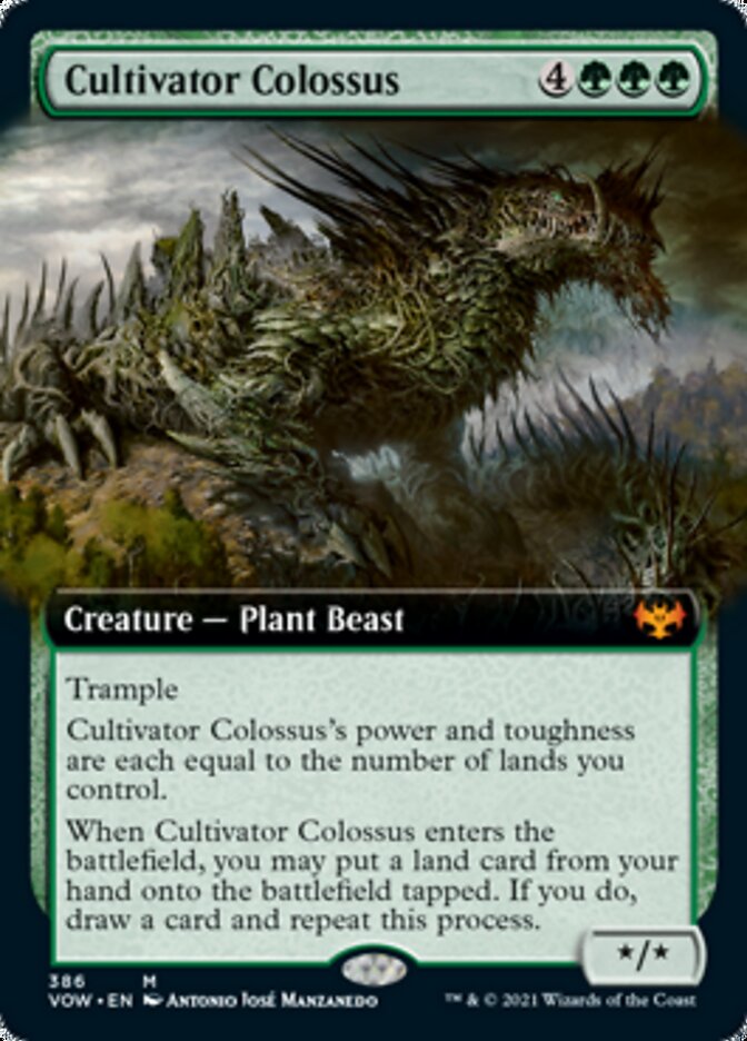 Cultivator Colossus - [Foil, Extended Art] Innistrad: Crimson Vow (VOW)