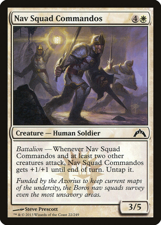Nav Squad Commandos - [Foil] Gatecrash (GTC)