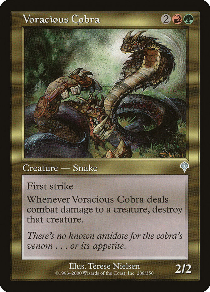 Voracious Cobra - [Retro Frame] Invasion (INV)