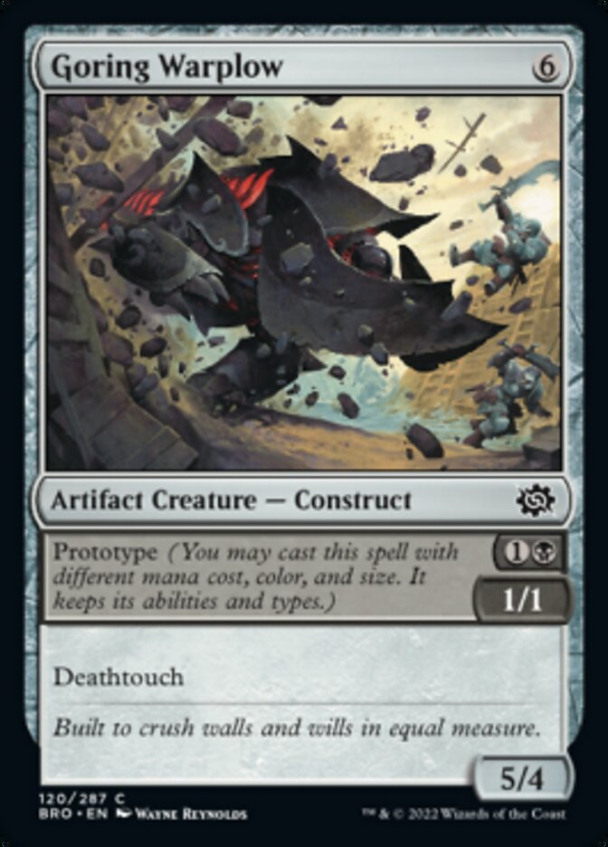 Goring Warplow - [Foil] The Brothers' War (BRO)
