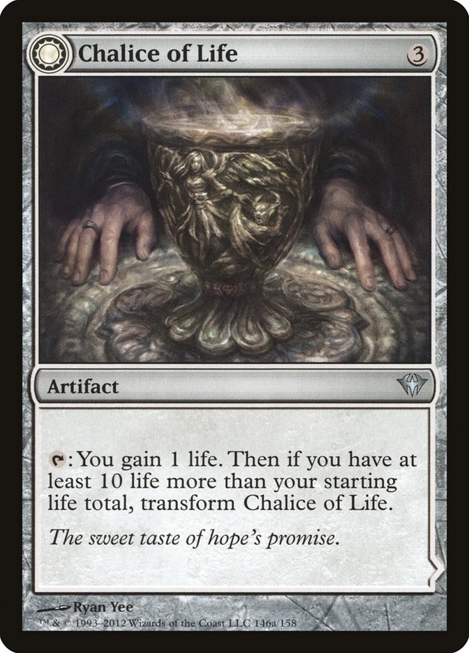 Chalice of Life // Chalice of Death - [Foil] Dark Ascension (DKA)