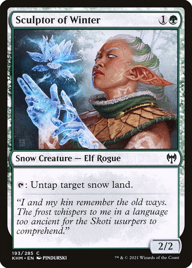 Sculptor of Winter - [Foil] Kaldheim (KHM)