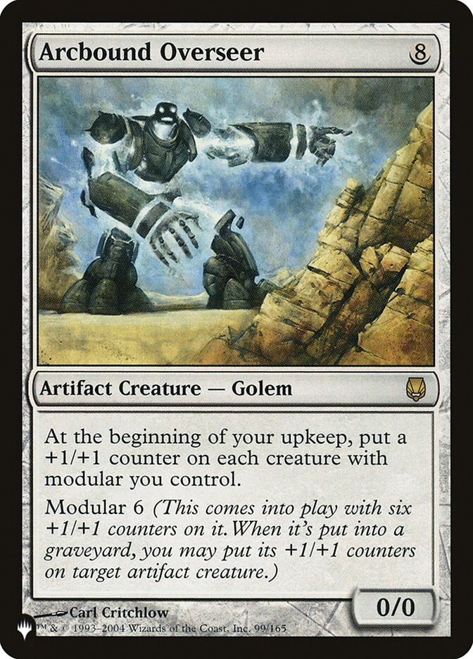 Arcbound Overseer - [Foil] The List (PLIST)