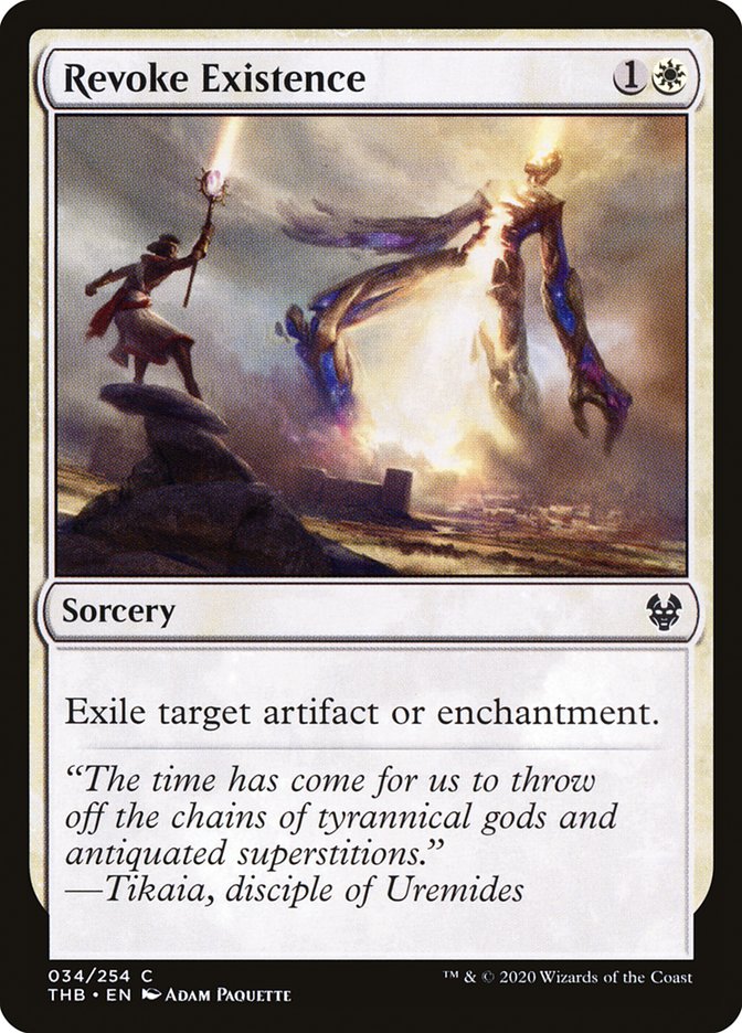 Revoke Existence - [Foil] Theros Beyond Death (THB)