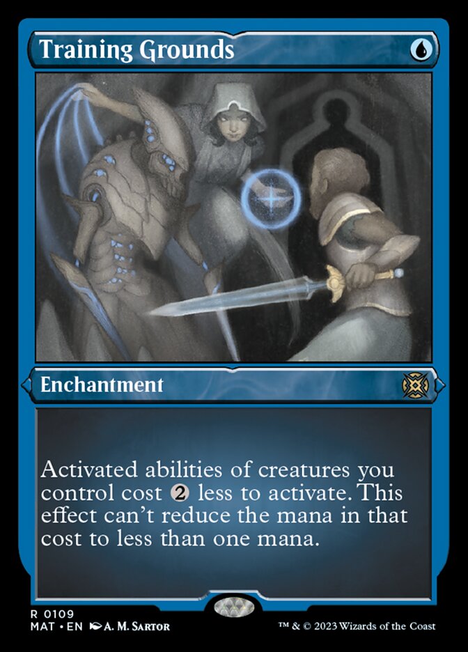 Training Grounds - [Etched Foil] March of the Machine: The Aftermath (MAT)