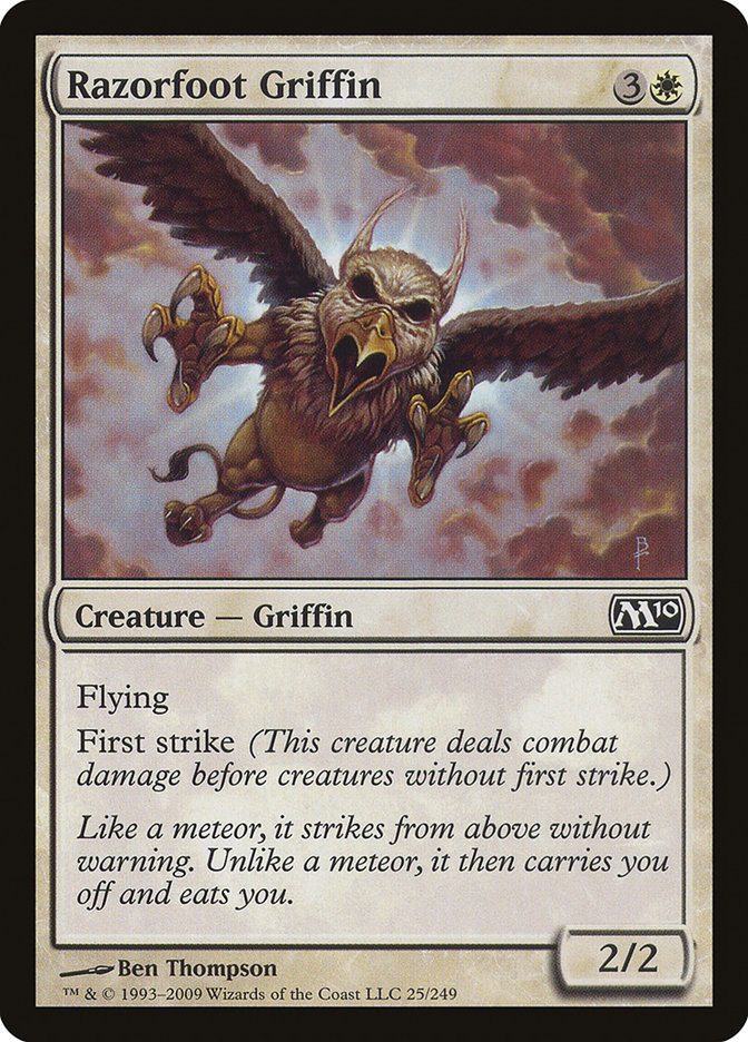 Razorfoot Griffin - [Foil] Magic 2010 (M10)