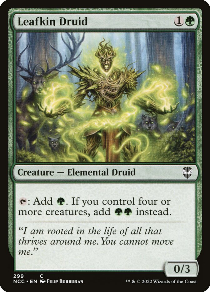 Leafkin Druid - [Foil] New Capenna Commander (NCC)