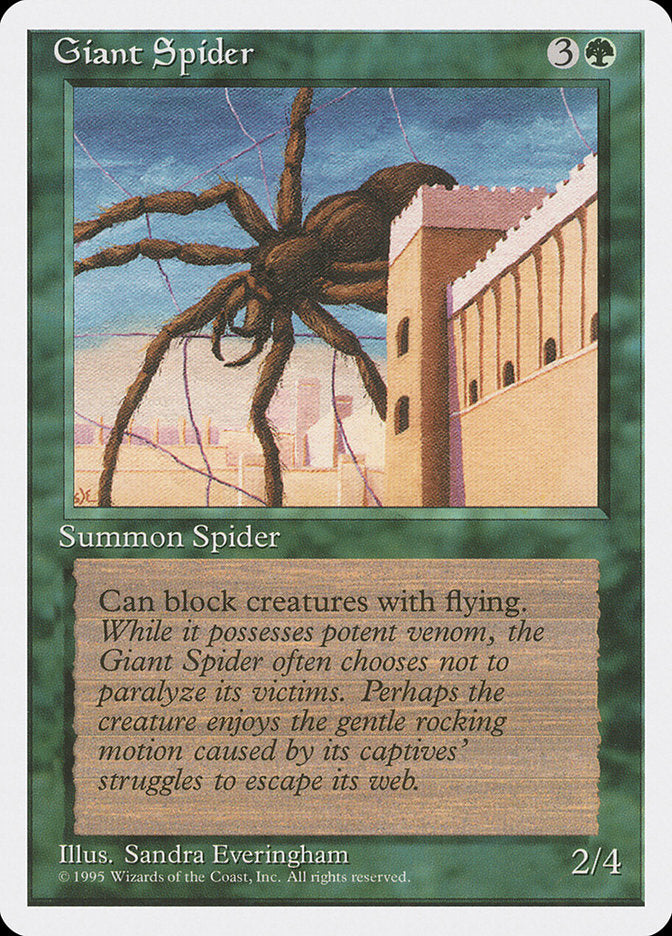 Giant Spider - Fourth Edition (4ED)