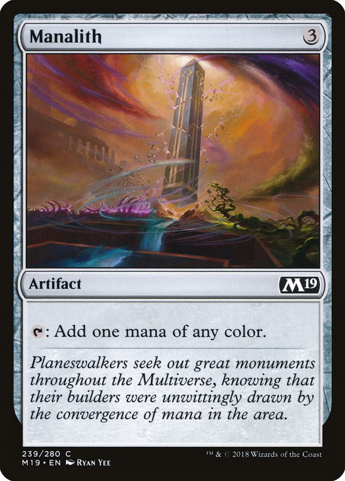 Manalith - [Foil] Core Set 2019 (M19)