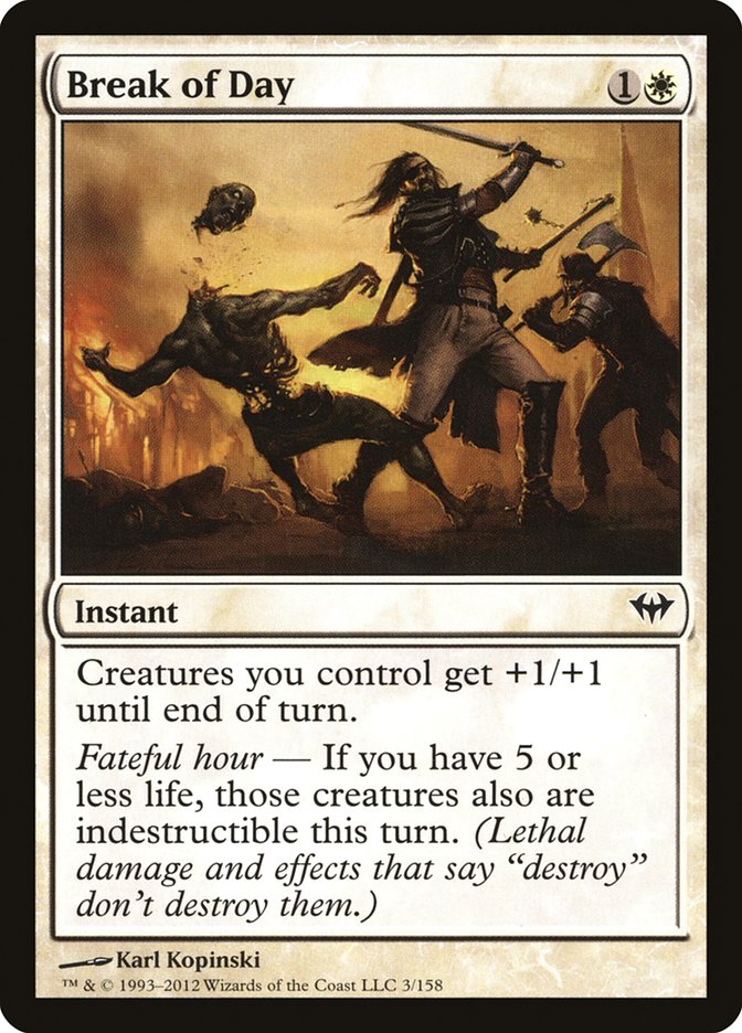 Break of Day - [Foil] Dark Ascension (DKA)